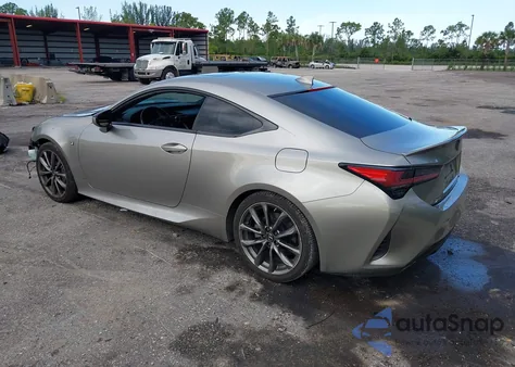 2019 Lexus Rc 350 F Sport из США, поврежденный, VIN JTHHZ5BC4K5020575